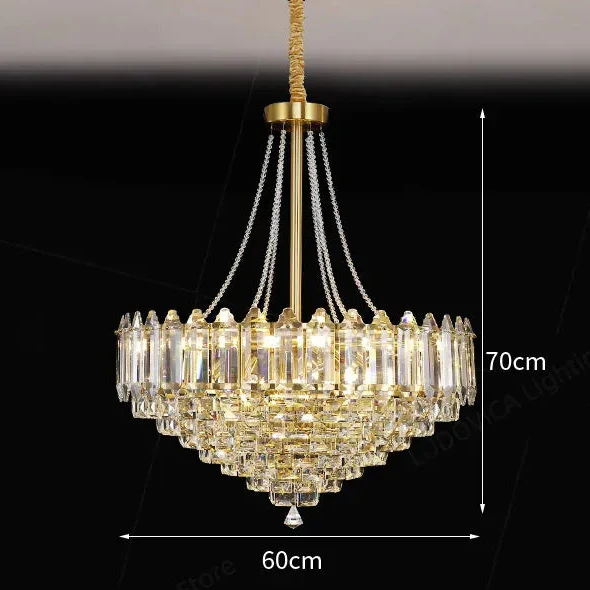 Lustre en Verre Style Luxe 1M