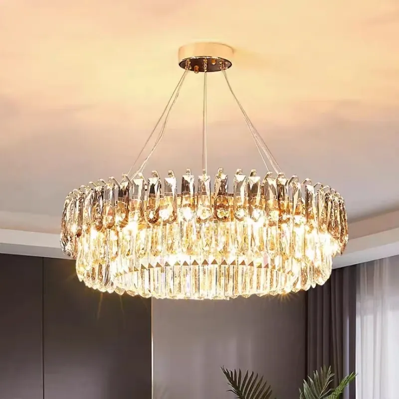 Lustre Moderne Design Italien Dimmable en Verre