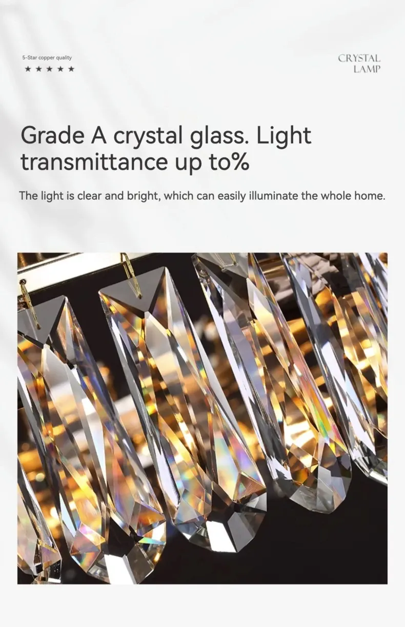 Lustre Moderne Design Italien Dimmable en Verre