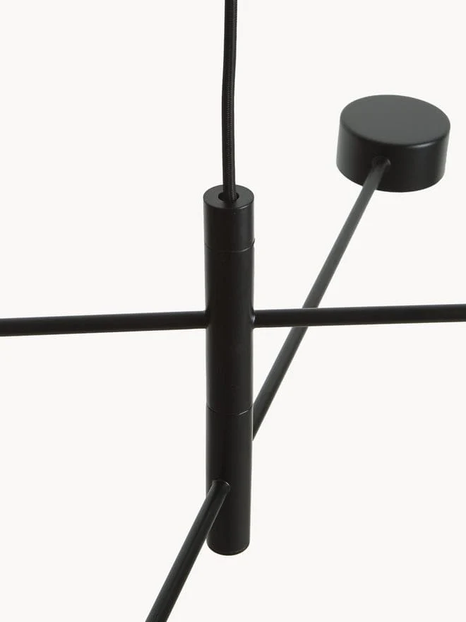 Lustre Acier Noir