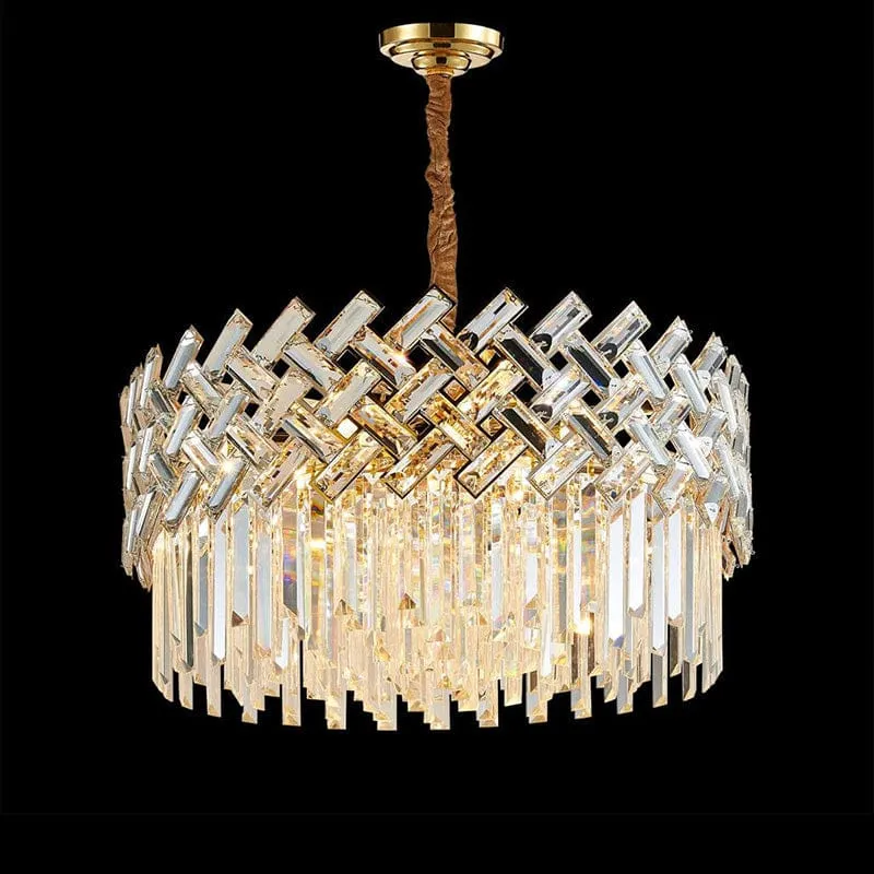 Lustre LED Suspendu en Verre