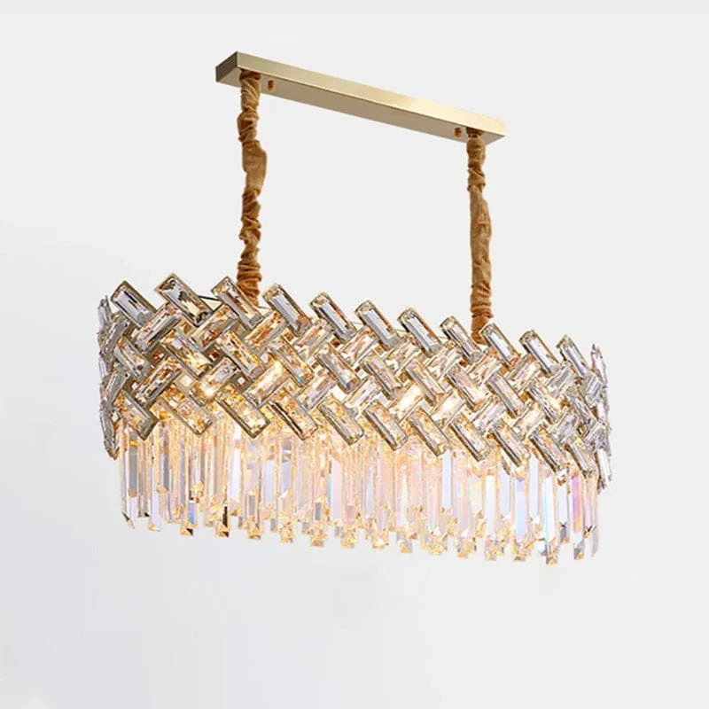 Lustre LED Suspendu en Verre