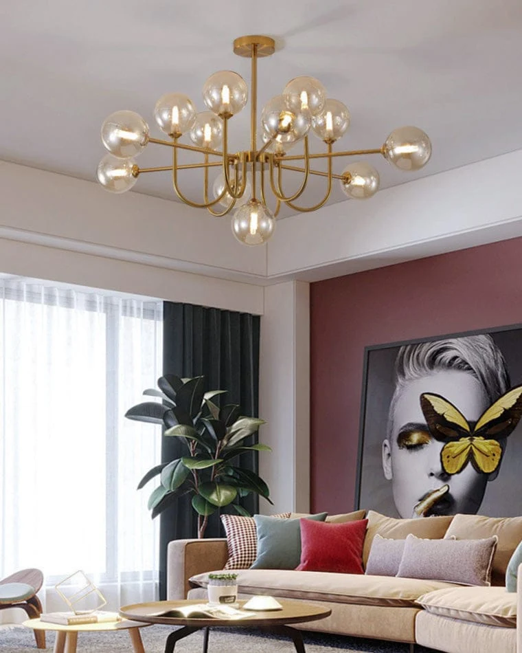 Lustre Contemporain pour Salon