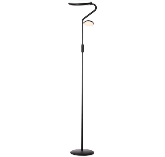 SLIM UPLIGHT GULVLAMPE LED SORT