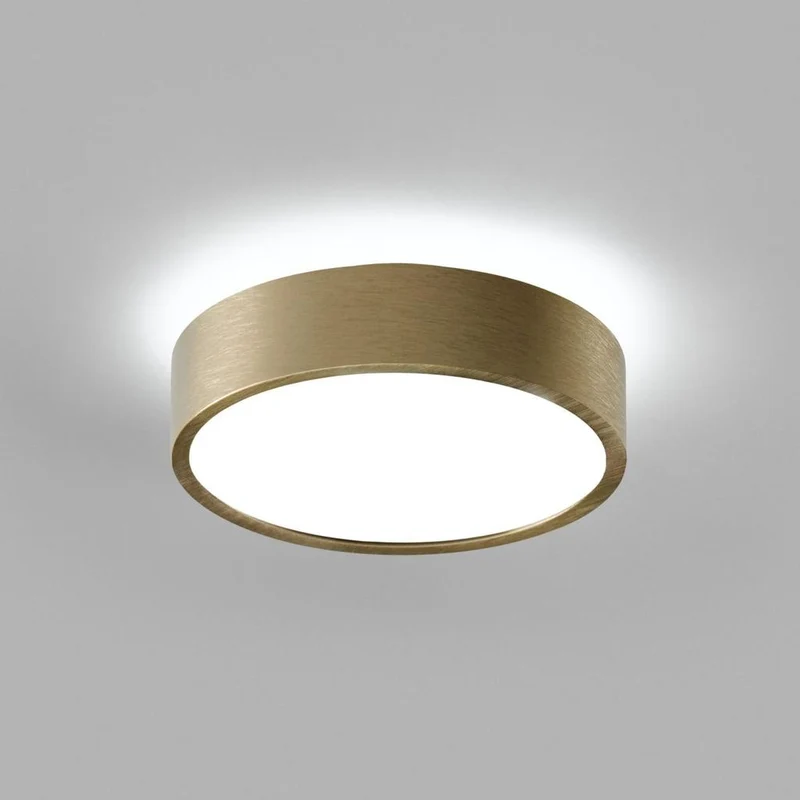Light‑Point Shadow 2 loftslampe - Messing & LED