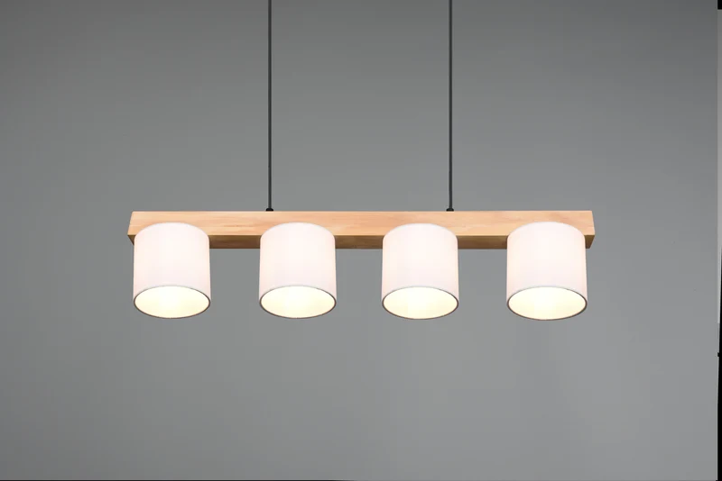 Suspension Luminaire Bois Blanc