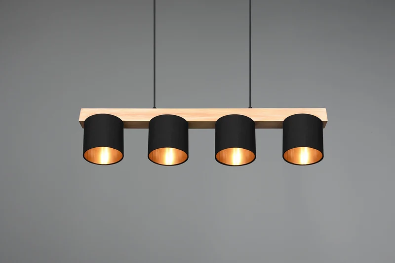 Suspension Luminaire Bois Blanc