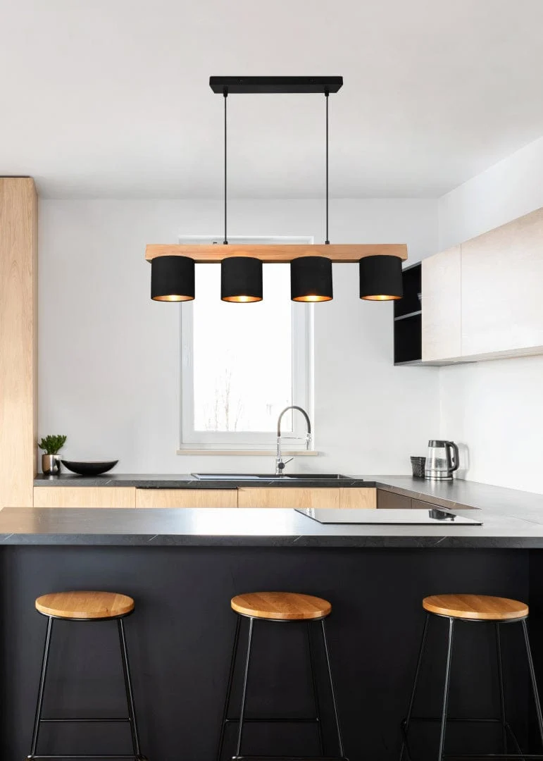 Suspension Luminaire Bois Blanc