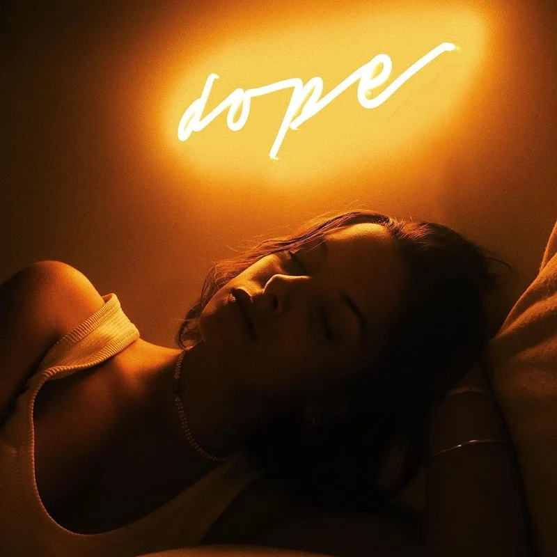 Dope, signe en néon LED