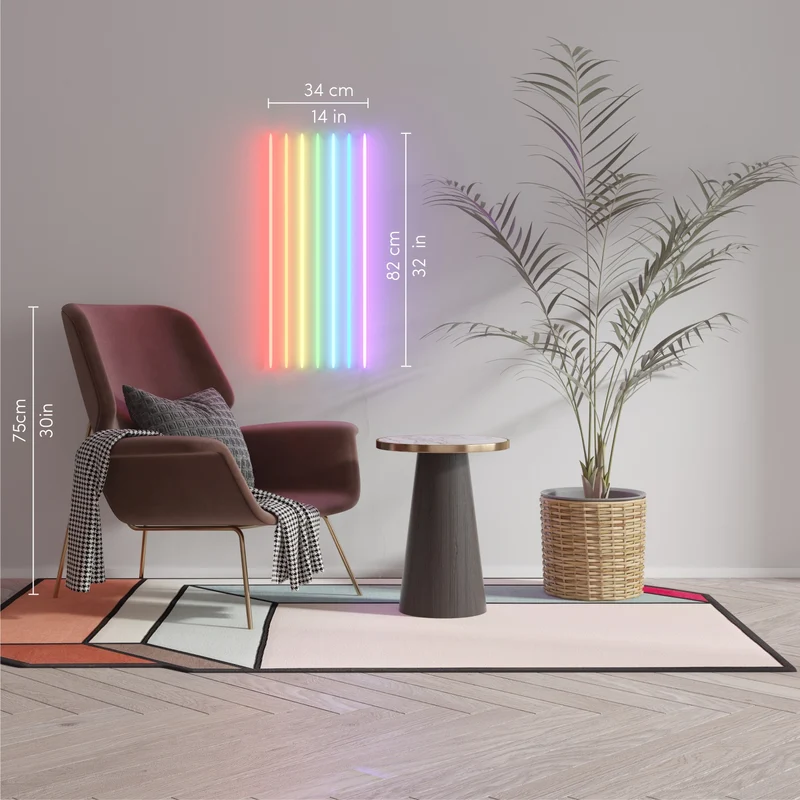 Love Wins Rainbow by Bobby Berk, signe en néon LED
