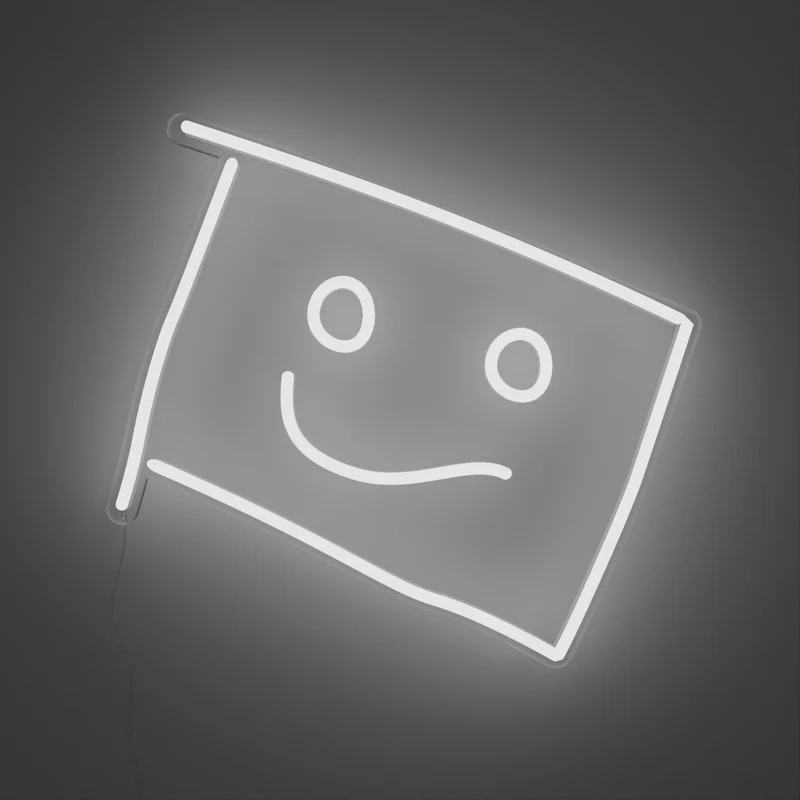 Hip to Be Square, signe en néon LED