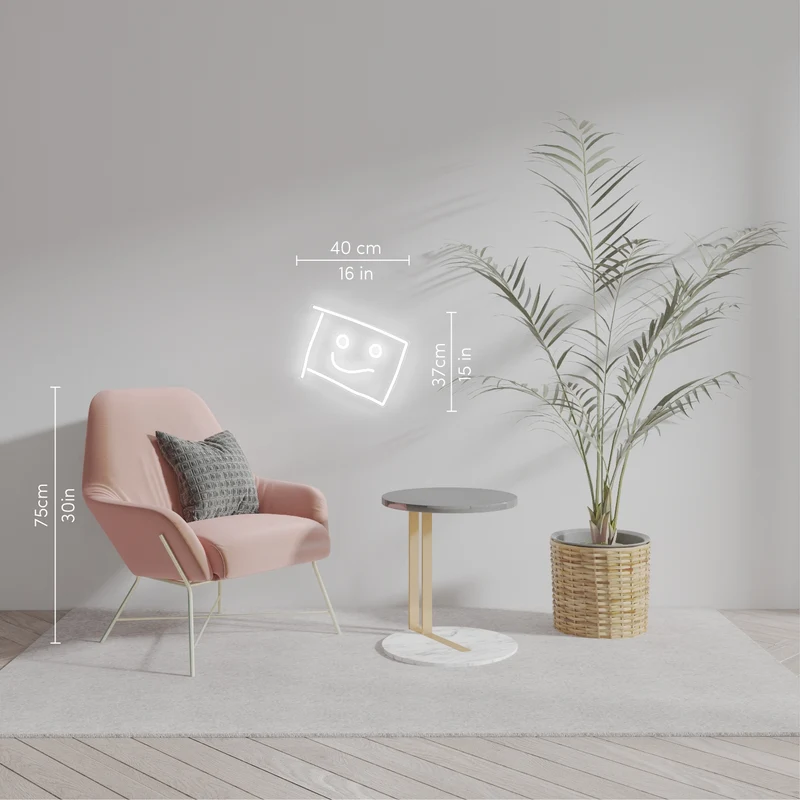 Hip to Be Square, signe en néon LED