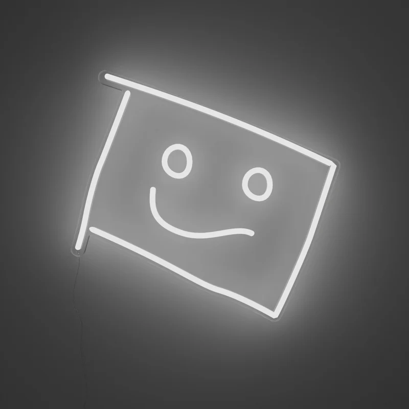 Hip to Be Square, signe en néon LED