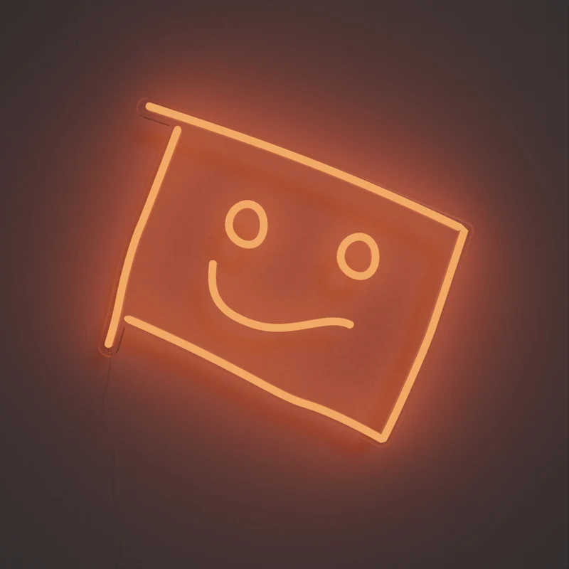 Hip to Be Square, signe en néon LED