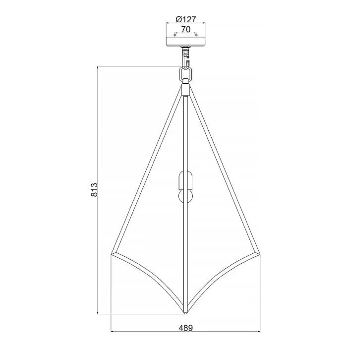 Suspension Luminaire Déco Or