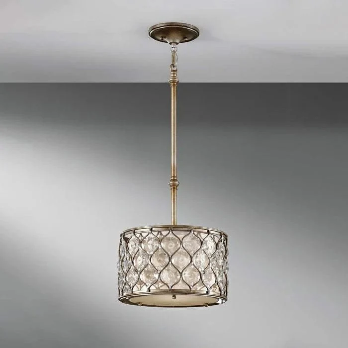 Lustre Argent Cristal