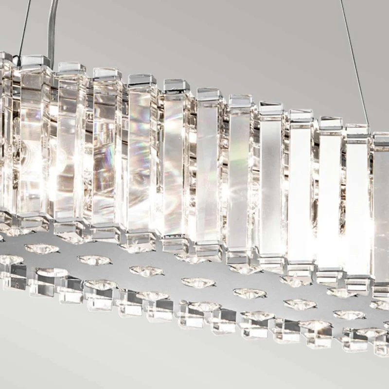 Lustre Long Cristal