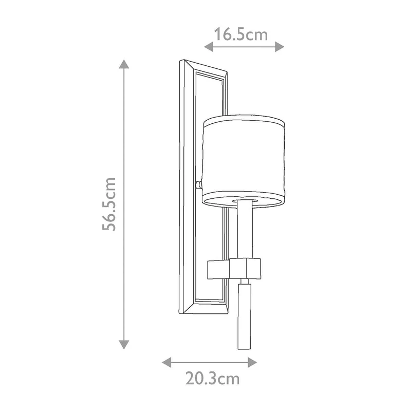 Lampe Murale Marron