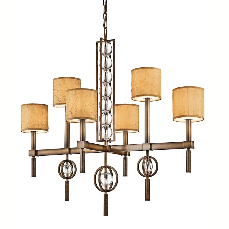 Lustre Salon Marron