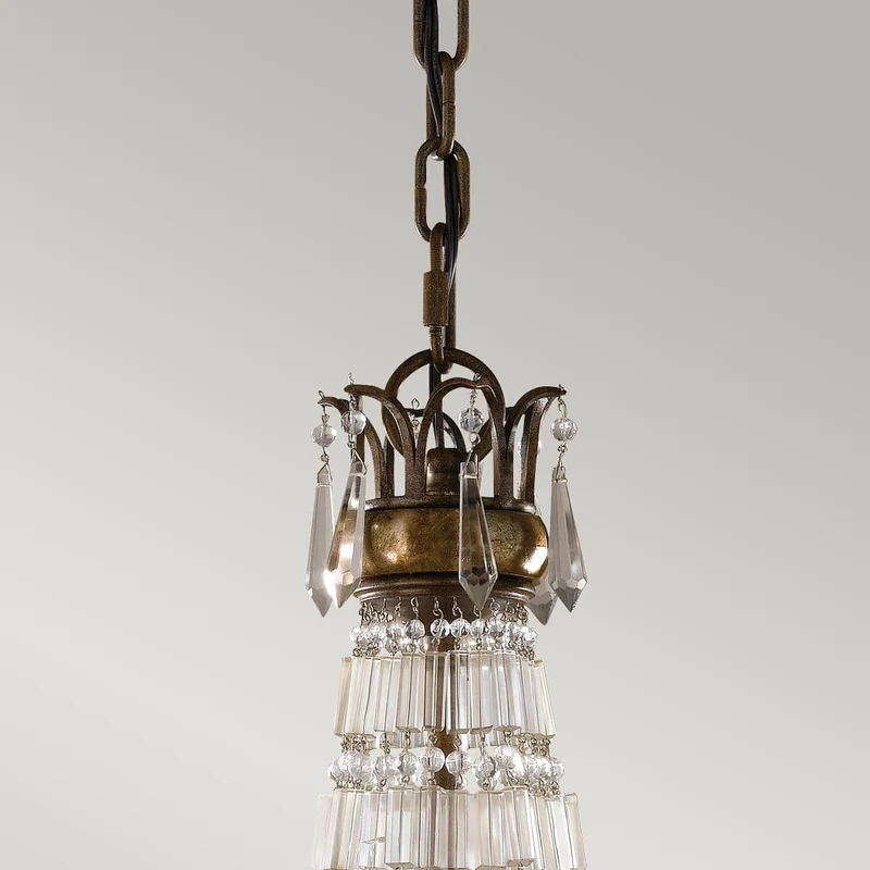 Ancien Lustre Cristal