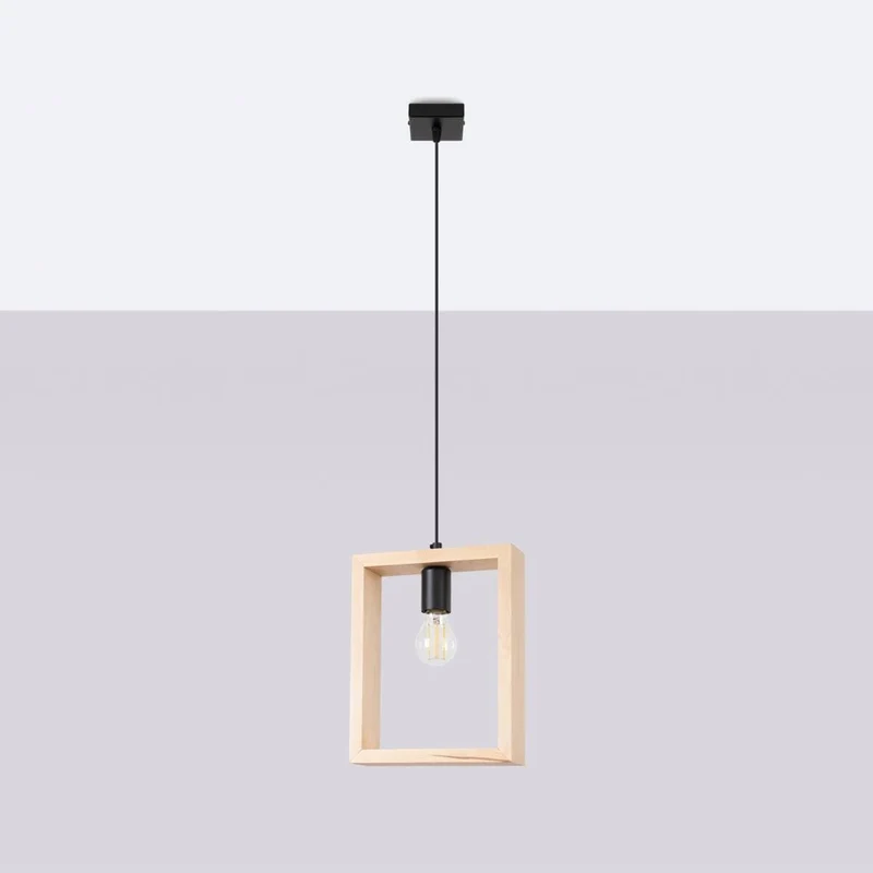 Suspension Simple Noire