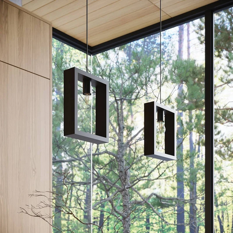 Suspension Simple Noire