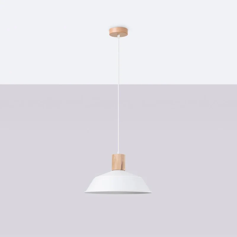 Suspension Cuisine Blanche Métal