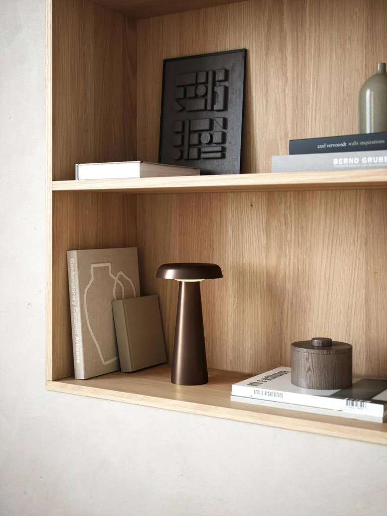 Arcello Bordlampe Bruneret Messing - Design For The People