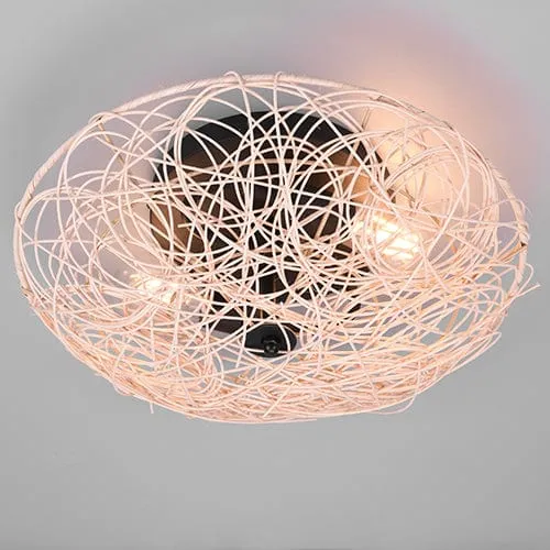 Plafonnier Chambre Rotin