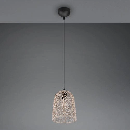 Suspension Luminaire Osier Rotin