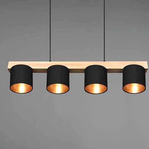 Suspension En Bois Luminaire
