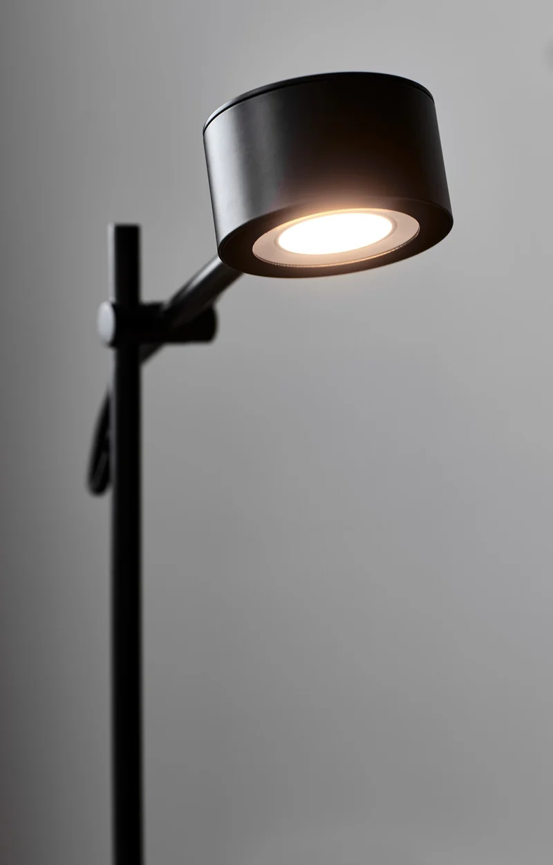 Clyde | Gulvlampe | Sort