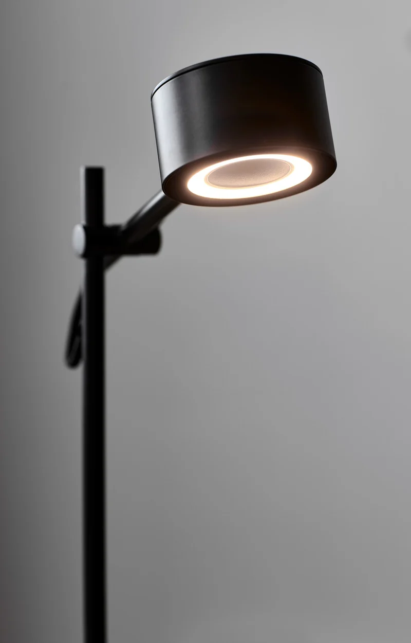 Clyde | Gulvlampe | Sort