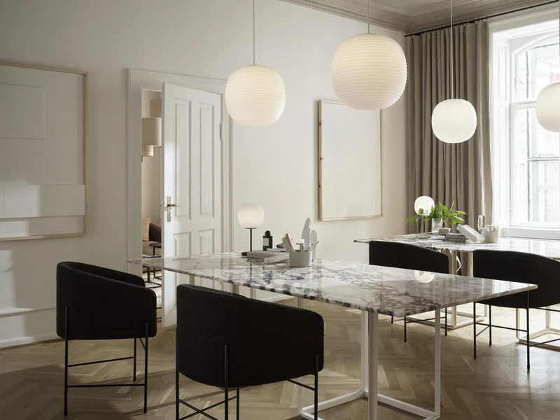 NEW WORKS LANTERN Ø20 PENDEL - Tidløs elegance med inspiration fra østen