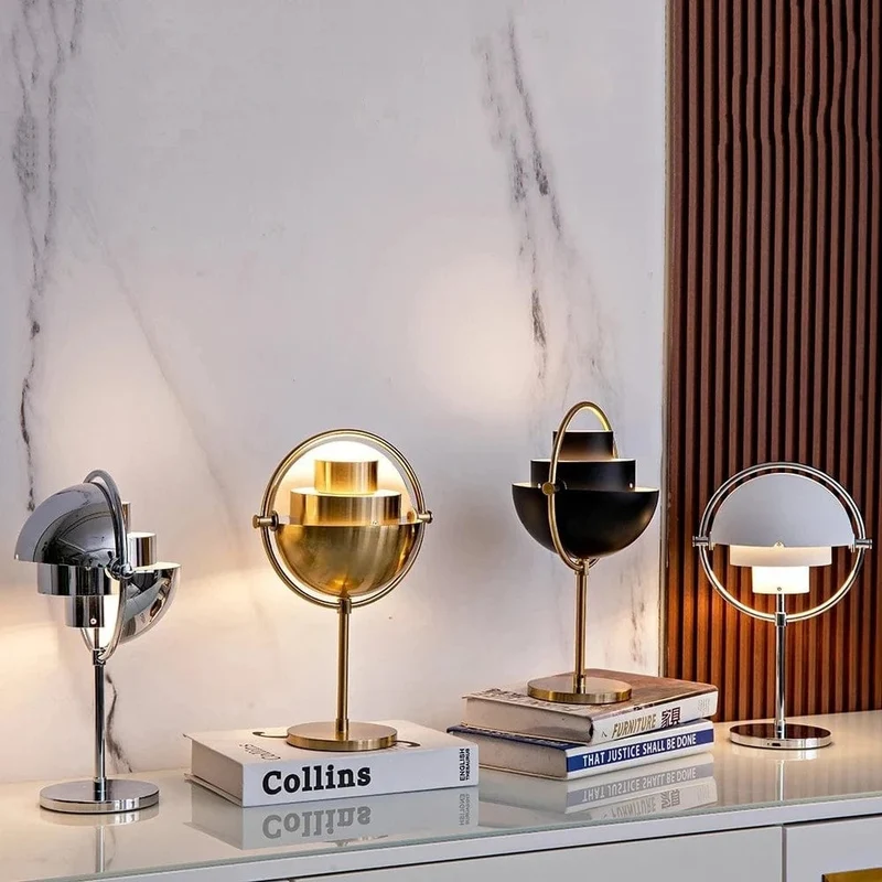 Lampe Bureau Industrielle Retro
