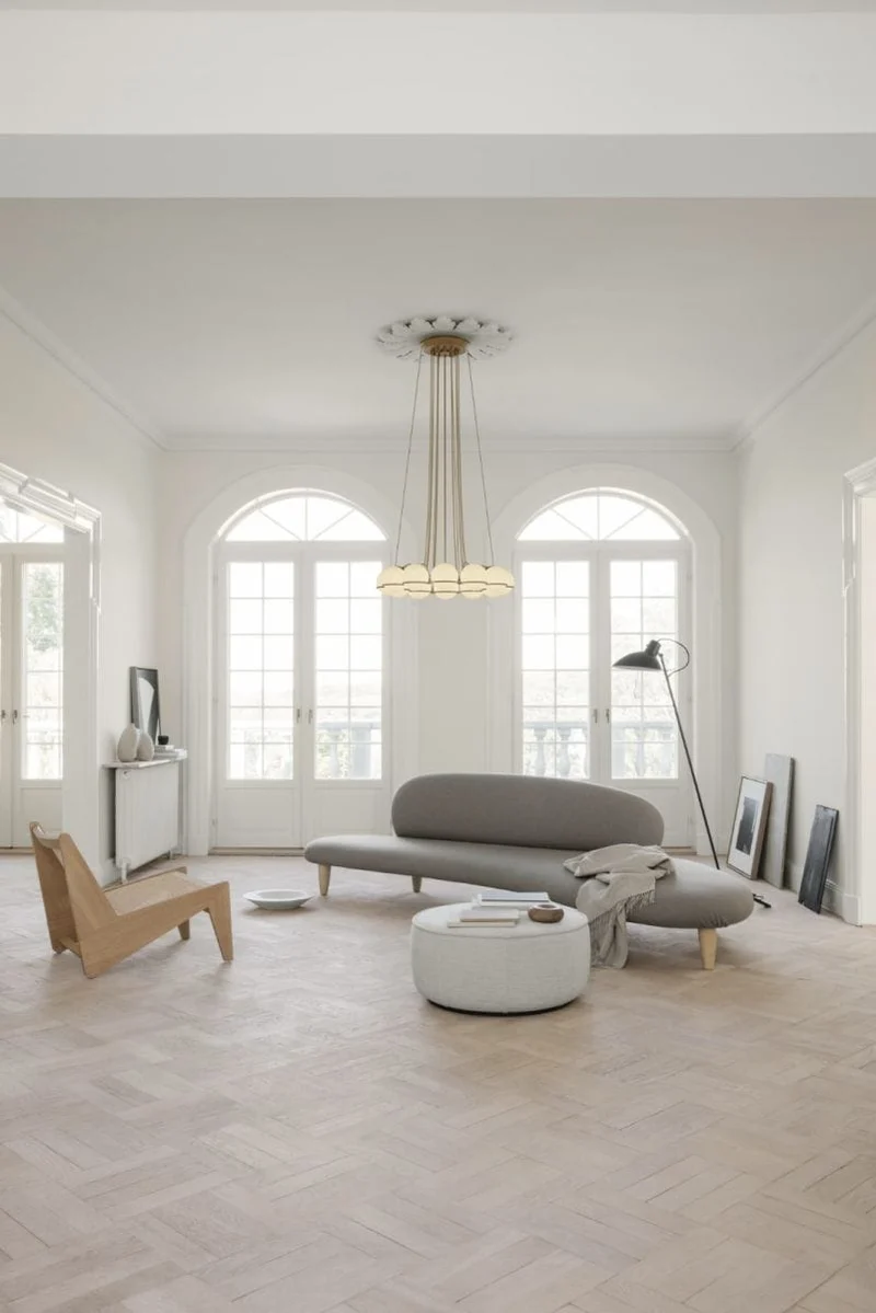 Suspension led noire