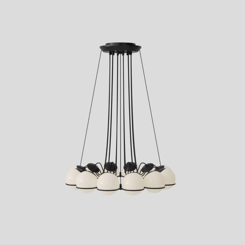 Suspension led noire