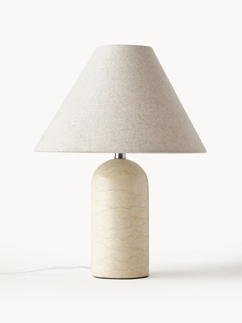 Lampe de chevet gris clair
