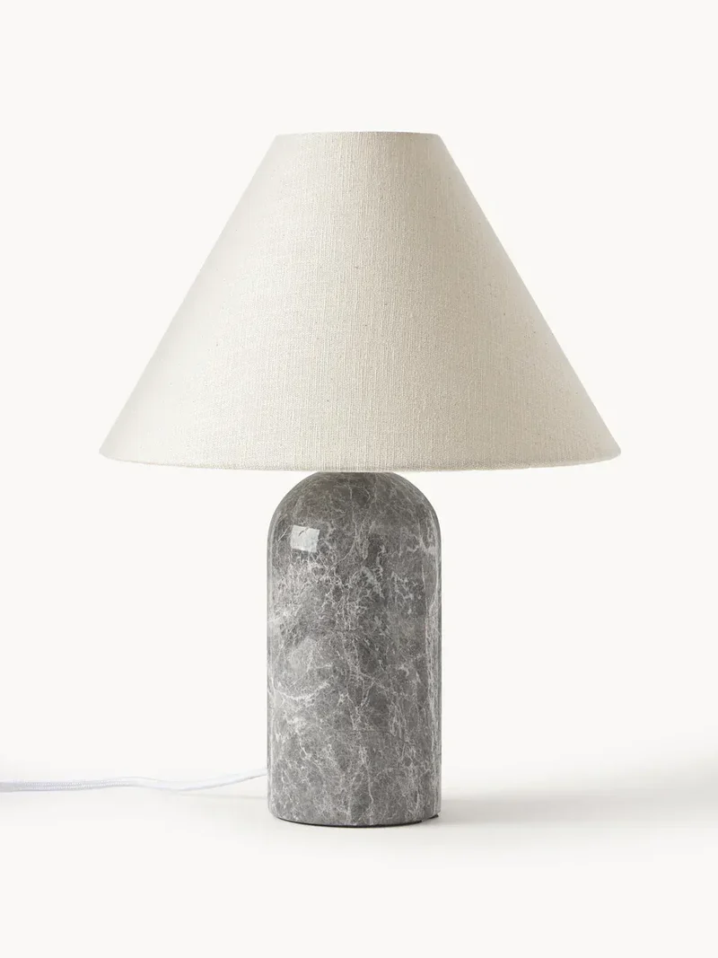 Lampe de chevet gris clair