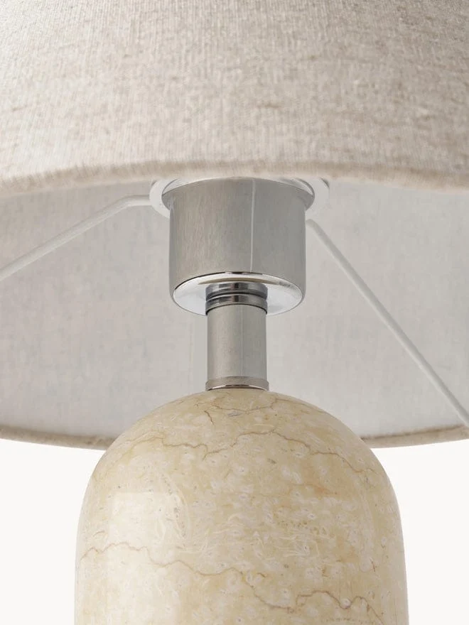 Lampe de chevet gris clair