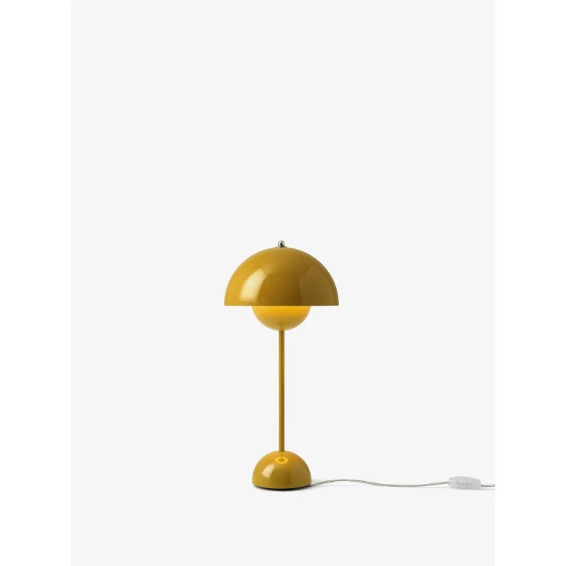 FLOWERPOT VP3 - BORDLAMPE - MUSTARD