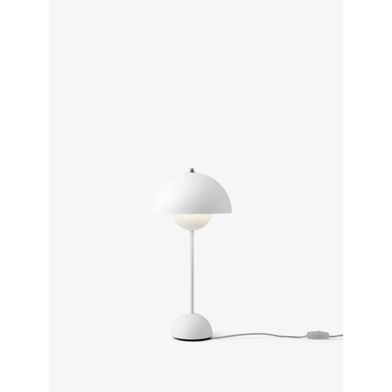 FLOWERPOT VP3 - BORDLAMPE - MAT HVID