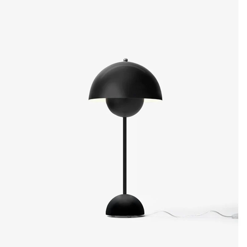 FLOWERPOT VP3 - BORDLAMPE - MAT SORT