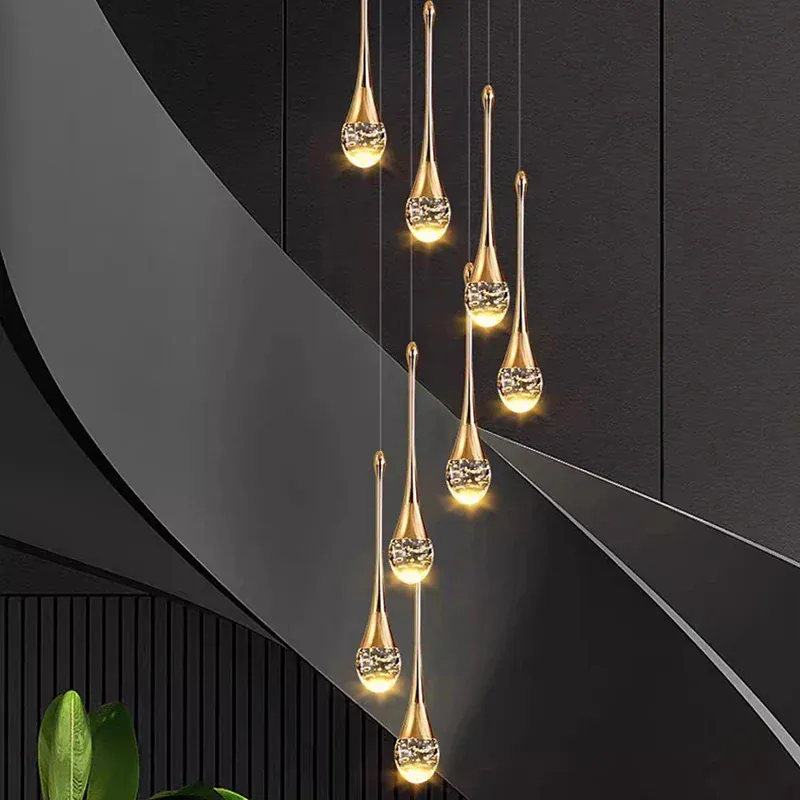 Grande suspension pour haut plafond