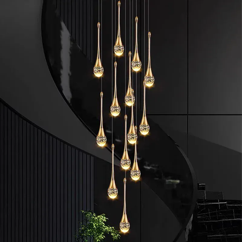 Grande suspension pour haut plafond