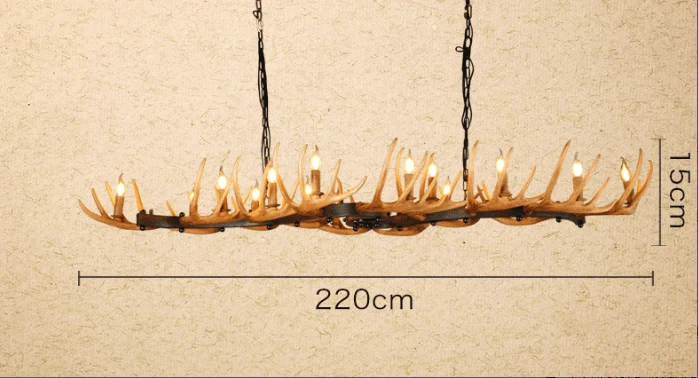 Lustre en bois flotte - Style Campagne