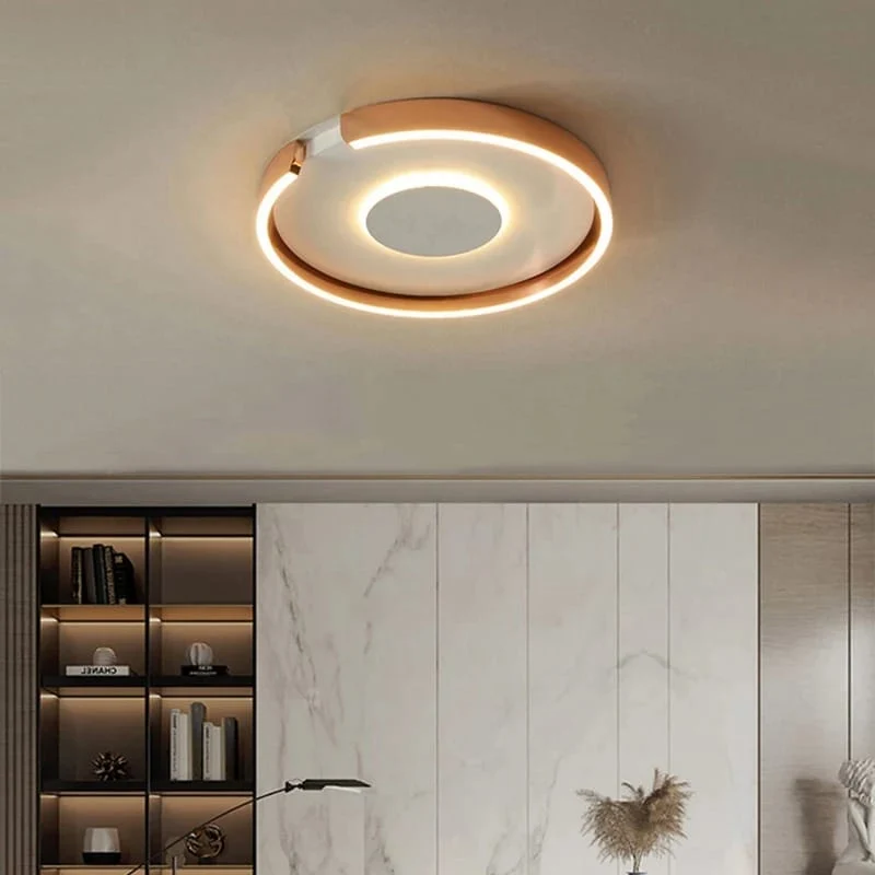 Plafonnier Salon Cuivre Dimmable