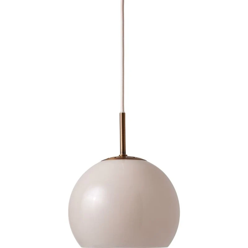BALL PENDEL GLAS Ø18 SAND GREY - Frandsen