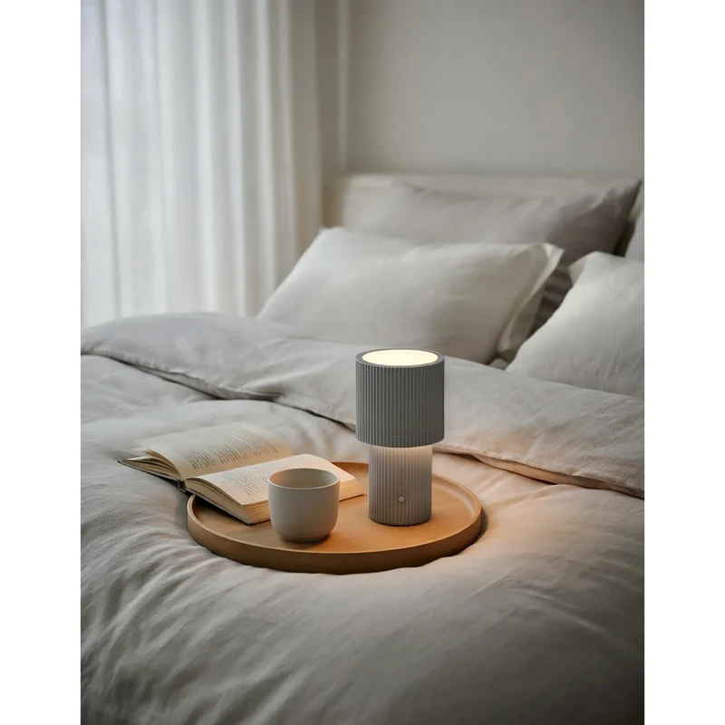 ILUMA - PORTABLE LAMPE - SILVER