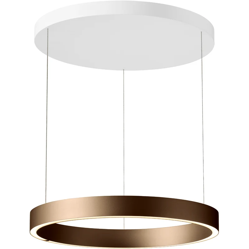 VELORA LARGE Ø60 LED CARAMEL BROWN PENDEL